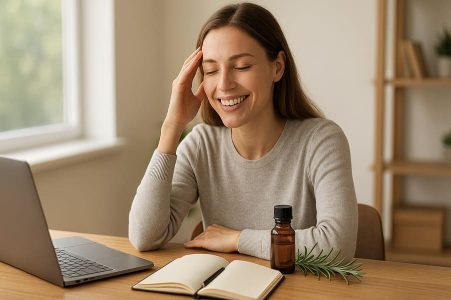 Aromaterapia y función cognitiva - Aromarmonia